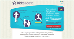 Desktop Screenshot of kidtelligent.com